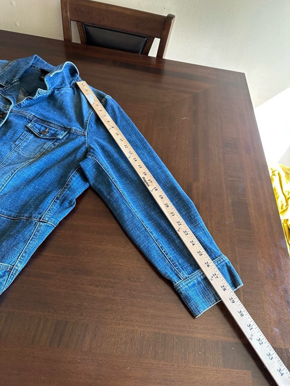 Vintage Venezia Denim Barn Chore Jacket Blue Women’s Size 22/24 2XL - Picture 6 of 6